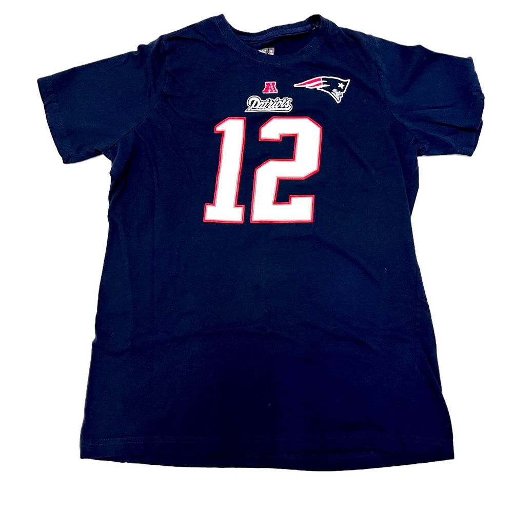 NFL Women’s New England Patriots #12 Brady T-Shirt